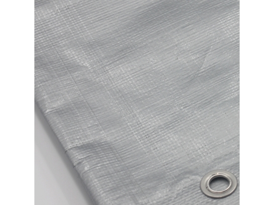 Plandeka SUPER MOCNA, 160g/m2 Srebrna