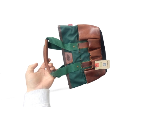 Skórzano - materiałowa Torba Ogrodowa Felco #FelcoLovers,  25x20x10cm