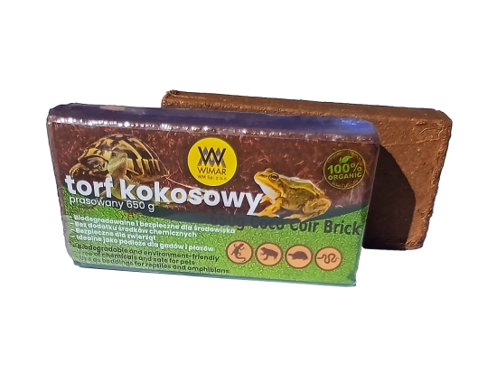 Włókno kokosowe  250g do upraw w doniczkach lub dla zwierząt w terrarium