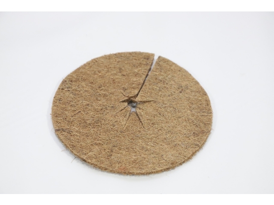 Szkółkarski dysk kokosowy Wimar: ściółkujący krążek ochronny 16cm do doniczki 2L