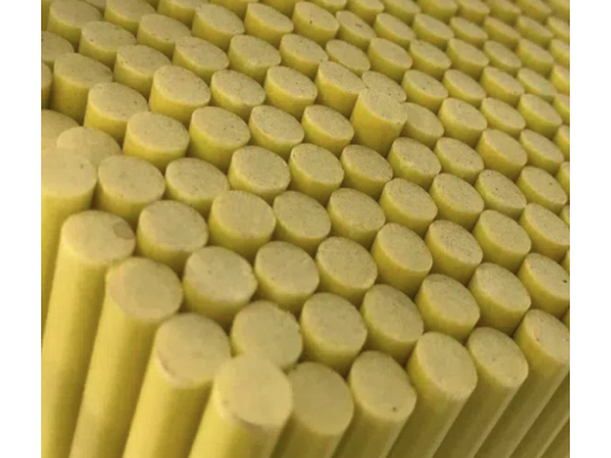 Żółte tyczki, paliki szkółkarskie z włókna szklanego, paczka 100 sztuk