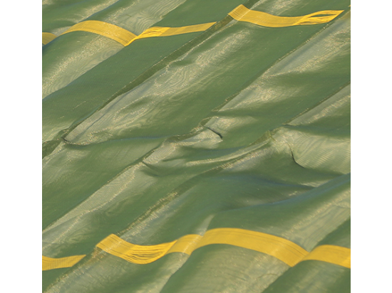 Siatka ochronna wimar na silosy, pryzmy rozmiar 12x15m