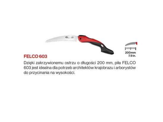 Piła składana Felco 603 ostrze 20cm