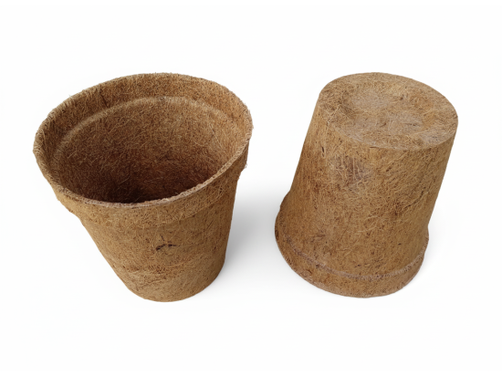 Biodegradowalna Doniczka z kokosa średnica 17cm, 3,8l