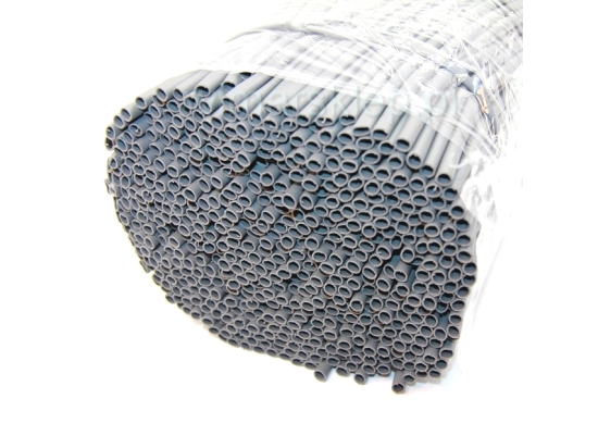 Wężyk do mocowania roślin, odcinki 35cm, 4x0,5mm, kolor szary
