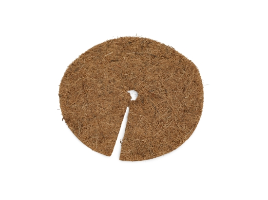 Szkółkarski dysk kokosowy Wimar: ściółkujący krążek ochronny 24cm do doniczek 5-9L