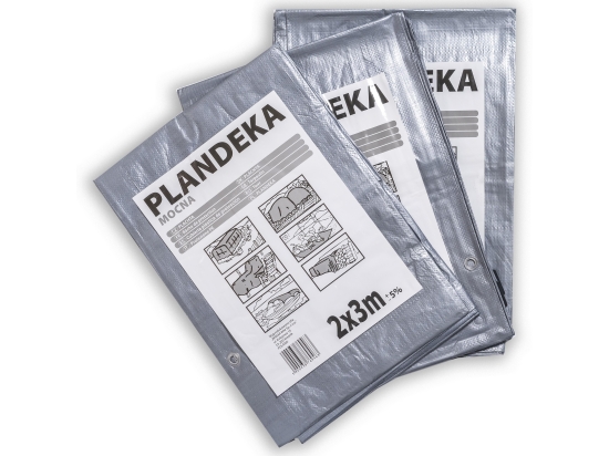 Plandeka mocna, srebrna 110g/m2