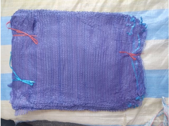 Worek raszlowy na ziemniaki 10 kg Fiolet 38x60 zawężony przeceniony 3000sztuk