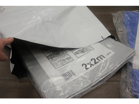 Foliopaki kurierskie 6XL 58x75cm, LDPE 55mikronów karton 500SZT