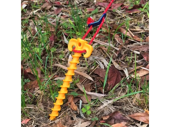 Kotwa plastikowa mocująca do flizu, namiotów 20cm, op. 10szt