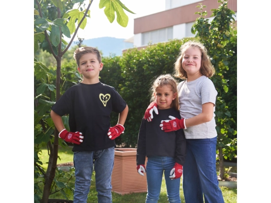 Rękawice dzięcięce robocze  FELCO KIDS 720 dla dzieci 8-10 lat, ochronne