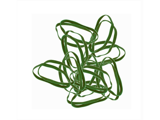 gumka recepturka 30x5mm zielona 90% kauczuku 1kg