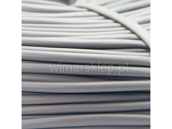 Wężyk sadowniczy, szkółkarski, 4x0,5mm, rolka 3kg, szary