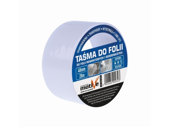 Taśma do naprawy tunelii foliowych, folii