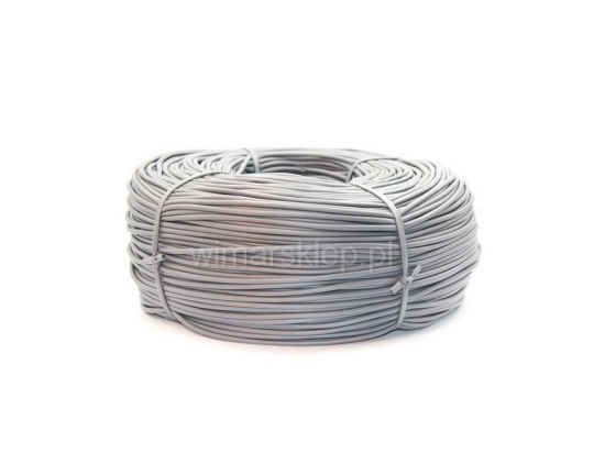 Wężyk sadowniczy, szkółkarski, 4x0,5mm, rolka 3kg, szary