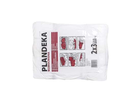 PLANDEKA PE WZMOCNIONA,  90g/m2