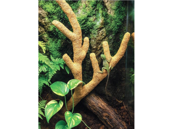 Gałąź z Włókna kokosowego 80cm Kokosowa Duża   Ozdoba do Terrarium