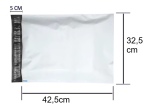 FOLIOPAK 2XL 32,5X42,5 CM, 55MIC 100 PROC. LDPE/ KARTON 1000SZT