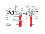 FELCO 6/11 - sprężyna wymienna do sekatora Felco 6