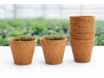 Biodegradowalna Doniczka z kokosa średnica 11cm,1L, do wysiewu 10sztuk