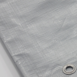Plandeka SUPER Mocna, 160g/m2 Srebrna