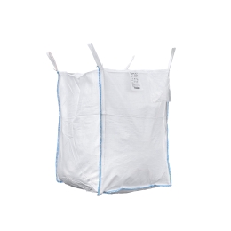 Worek Big Bag na Odpady i Gruz 90x90x120cm, BIAŁY, 4 Zawiesia, Kieszeń, worek kontenerowy