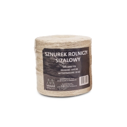 Sznurek sizalowy rolniczy, naturalny WIMAR 1820-TEX, 1375m