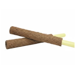 PAL Z WŁÓKNEM KOKOSOWYM Długość 60CM, tyczka podpora do roślin