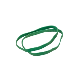 Gumka recepturka średnica 80mm x szerokość 6mm, zielona 1kg
