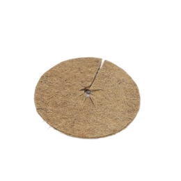 Szkółkarski dysk kokosowy Wimar: ściółkujący krążek ochronny 60cm do doniczek 70-110L