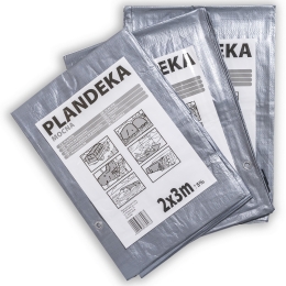 Plandeka mocna, srebrna 110g/m2