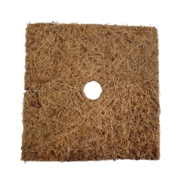 Mata ściółkująca 32x32 cm kokosowa do mulczowania dla doniczki 25l kwadrat
