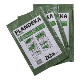 Plandeka mocna, zielona 110g/m2